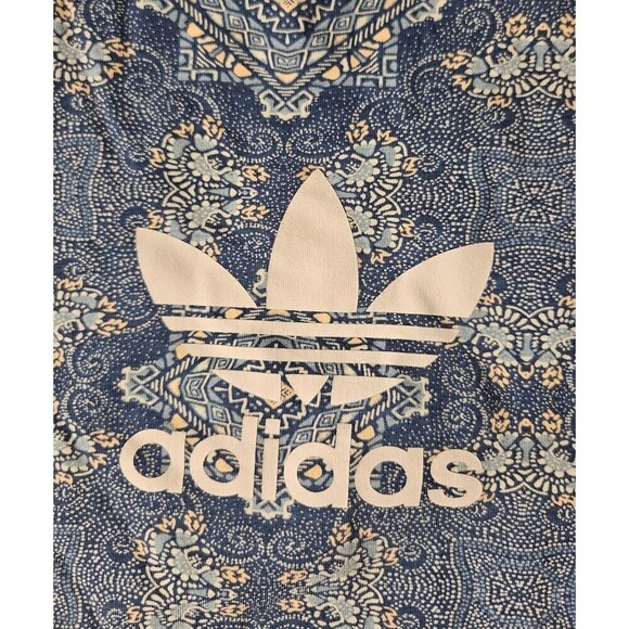 Adidas Culture Clash 3 Stripes Cropped Tee Size XL - Picture 3 of 6